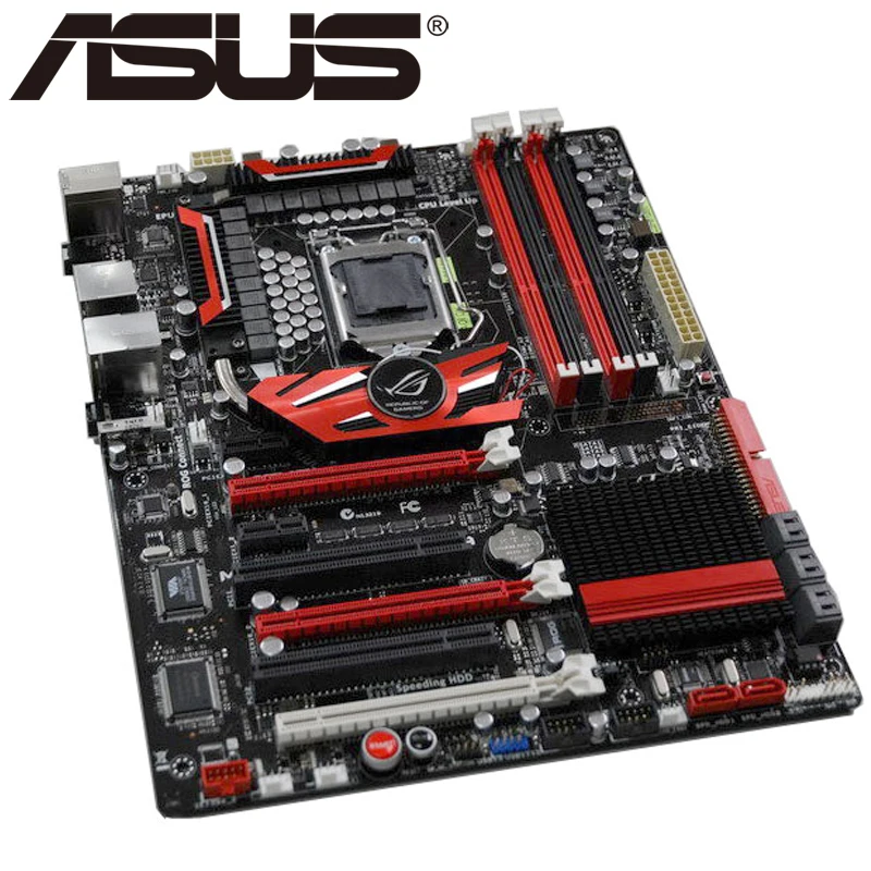 Настольная Материнская плата Asus Maximus III Formula P55 Socket LGA 1156 i3 i5 i7 DDR3 16 ГБ ATX UEFI BIOS
