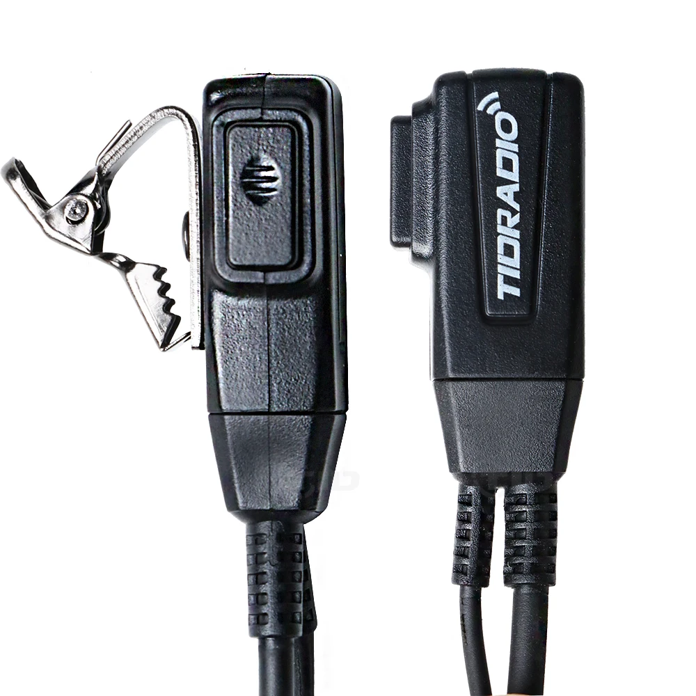 TID 2 Pin Акустическая трубка PTT Mic Динамик гарнитура для рации Kenwood TYT Baofeng Bf 888s UV5R UV 82