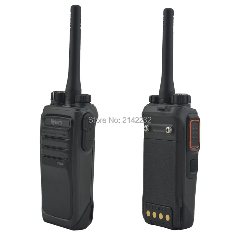 HYT Walkie Talkie Hytera PD500 400-470MHz UHF Цифровой портативный Радиоприемник DMR ручной передатчик PD-500