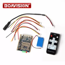 1CH Мини HD xbox DVR печатная плата до D1 30fps Поддержка 32 Гб sd-карта безопасности цифровой для модели самолета видео рекордер с батареей