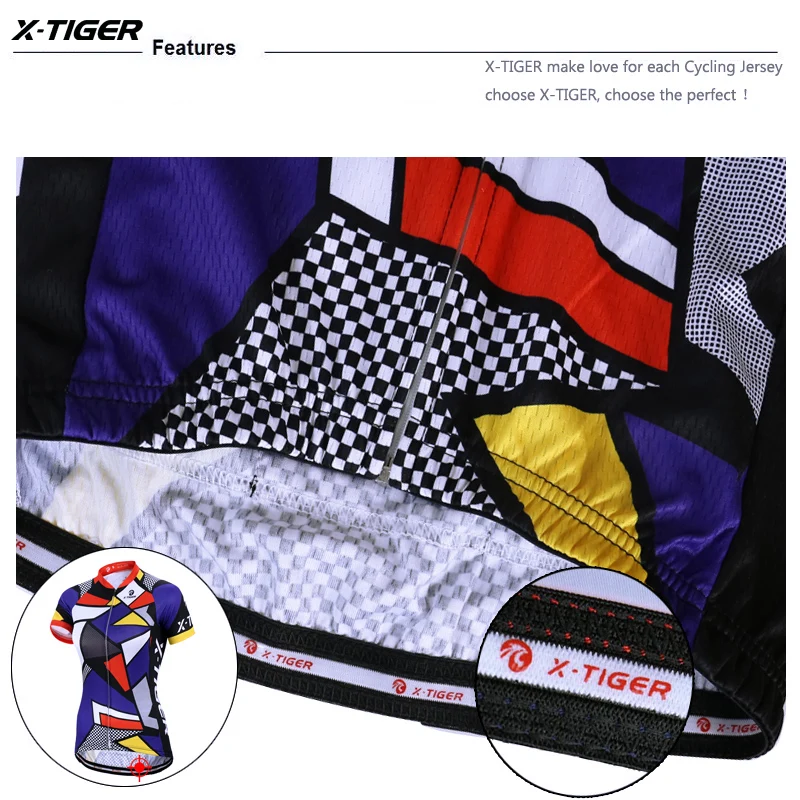 X-Tiger Pro дышащие велосипедные майки Джерси для горного велосипеда одежда летняя MTB велосипедная одежда спортивная одежда для женщин