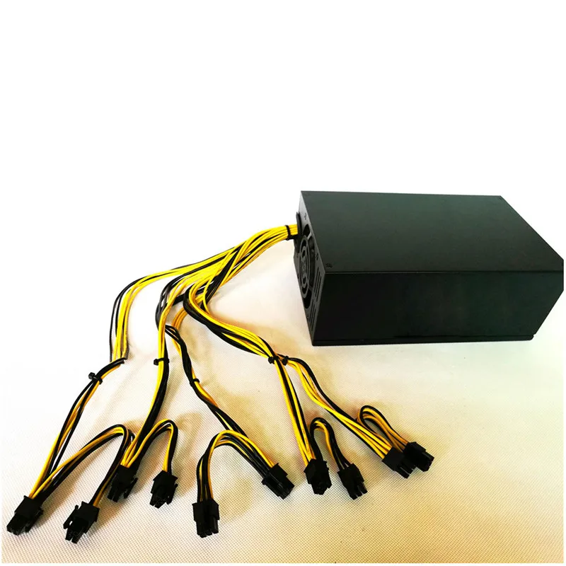 Miner Case 1600W Mining Power Supply For Eth Rig Ethereum 6 GPU Miner Antminer Server S7