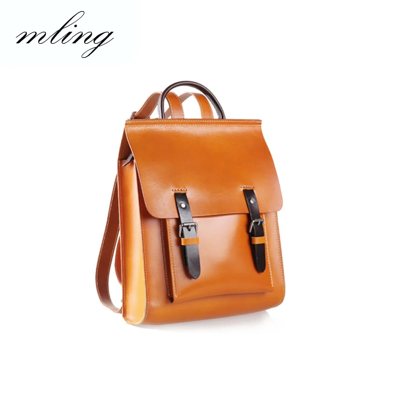 

Meng De Fashion Women Backpack Ladies Bag High Quality Genuine Leather Backpack For Teenage Girls Female School Shoulder Bag