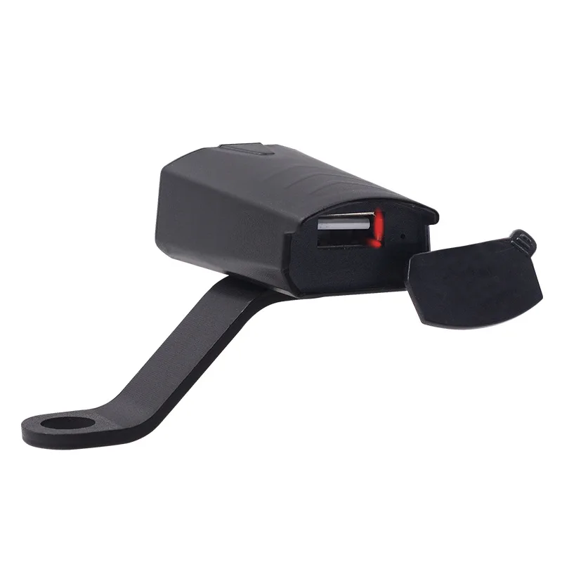 

Motorcycle ATV Cell Phone USB Charger Scooter Mirror Rear View Mount 9-24V 1.2A Phone Charging Power Adapter for Electric Bike