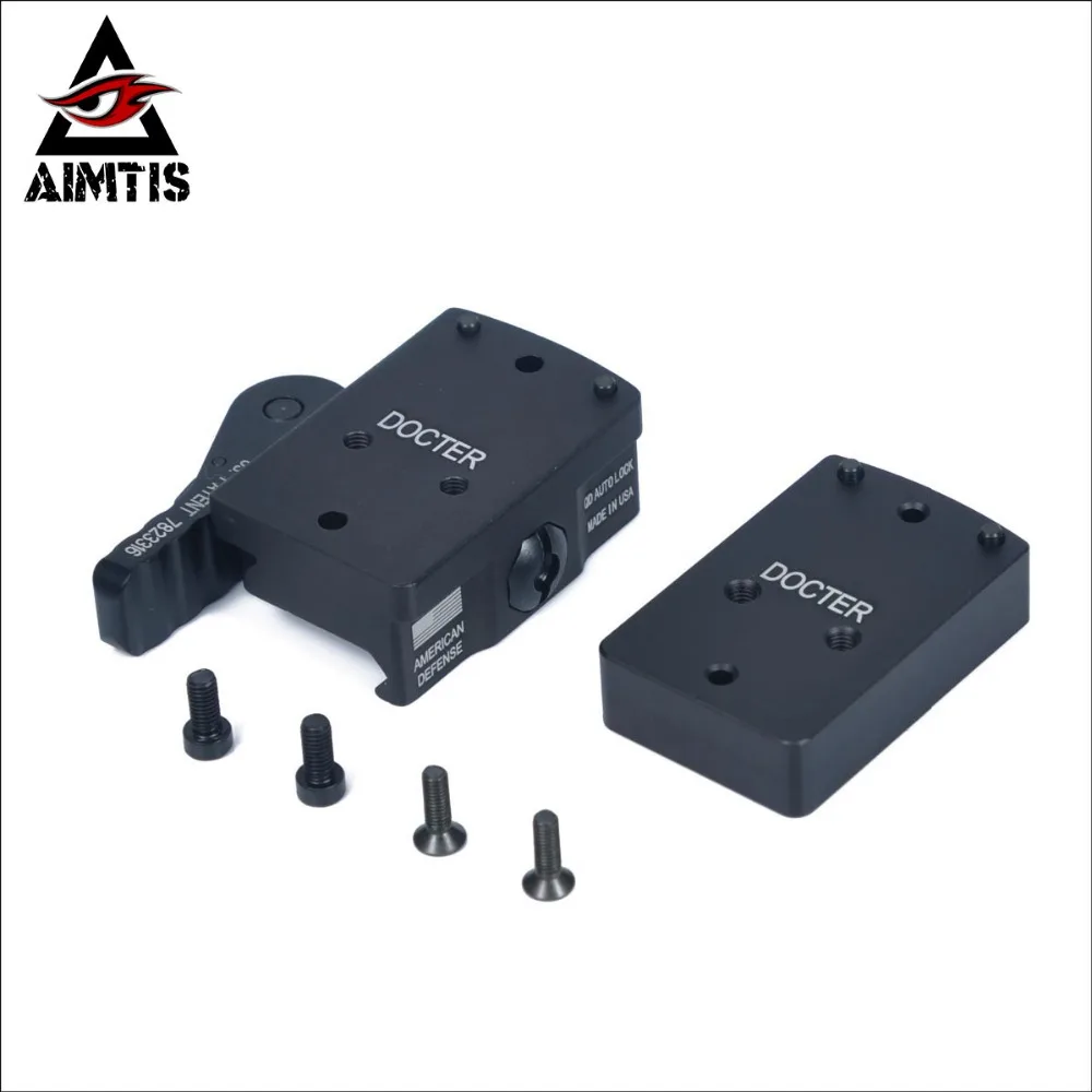 Ferroviário para a Caça Tático M-lok Bipod Montar Handguard Adaptador Baixo Perfil Ar15 Rifle Acessório Harris Bipods Picatinny 7 Cheap Acessórios para armas de caça