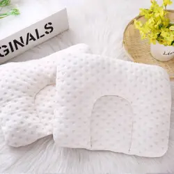 Infant Newborn Baby Shaping Pillow Cushion Toddler Children Neck Protection Prevent Flat Head Sleep Nest Pod Anti Roll Pillows