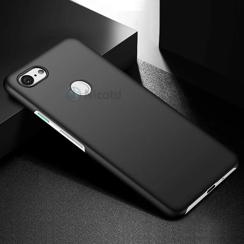 Nicotd Case for Google Pixel 3XL 3 2 Full Cover Luxury hard Plastic Matte PC Cell Phone Cover for Google Pixel 2XL XL 2 3 Bags (3)