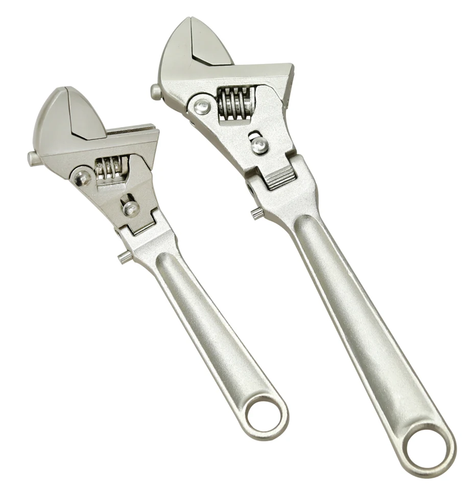 1 шт " 10" разводной ключ складной ручкой двойного назначения трубный ключ гаечный ключ с трещоткой ключ ручной инструмент многофункциональный инструмент
