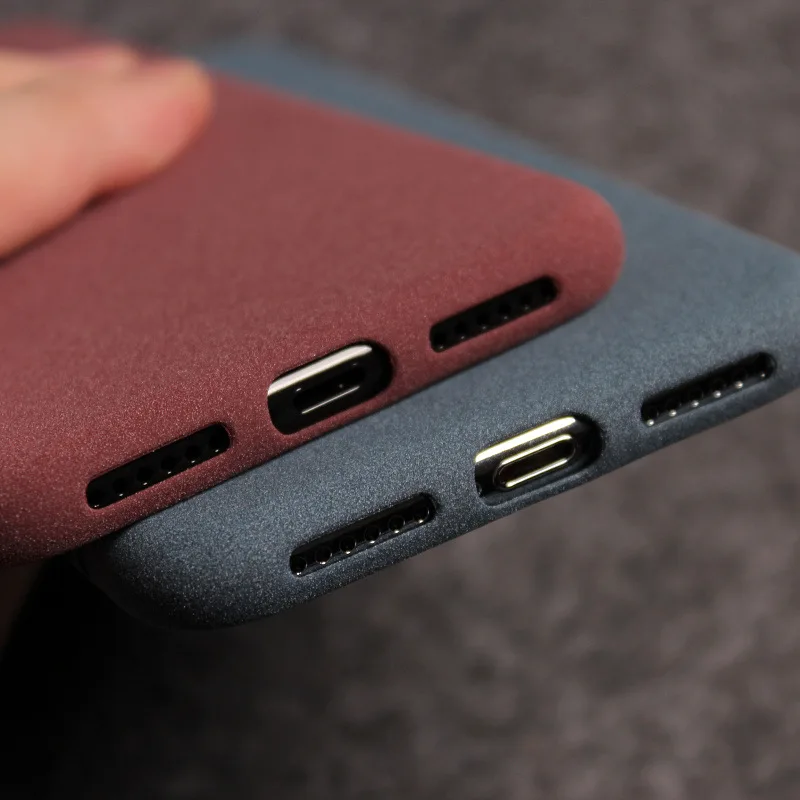 Роскошный Матовый чехол из песчаника для Meizu M16 Plus M16X V8 Pro X8 мягкий силиконовый M8 M6