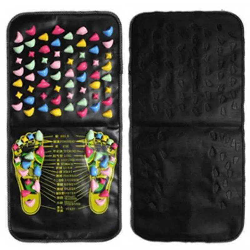 Foot Massage Pad mat Pain Relief Stone Foot Massager Mat Walk Muscle