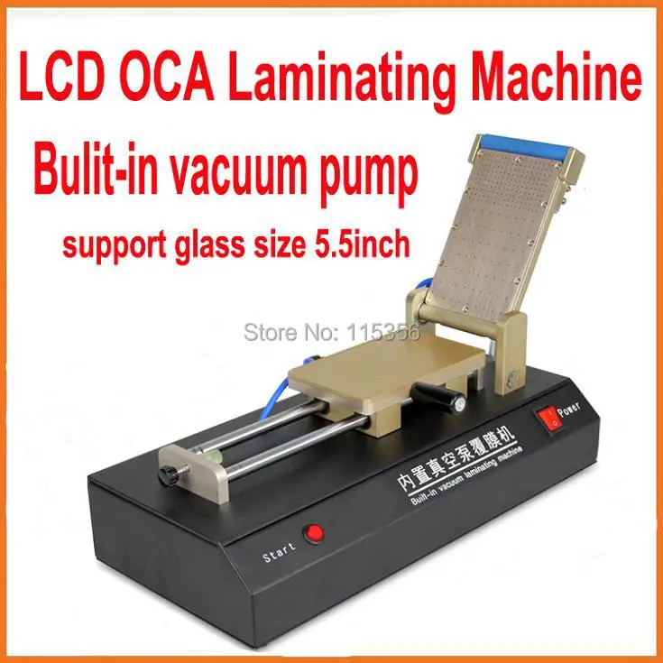 New 100W Built in Vacuum Pump LCD OCA Laminating Machine Universal