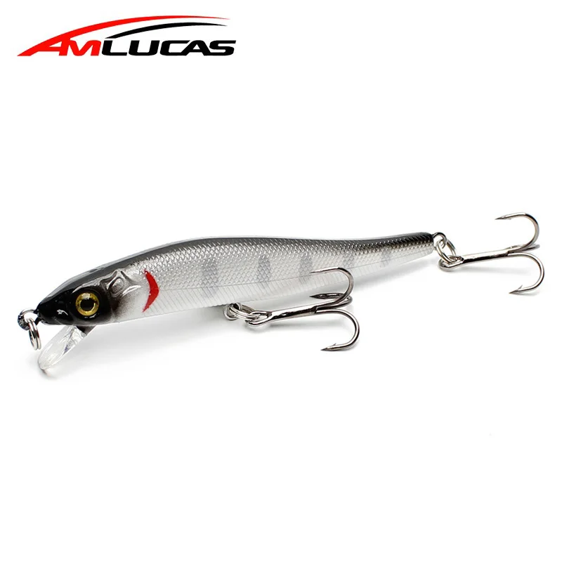 Amlucas Minnow Señuelos de Pesca duro cebo Artificial, 3D los ojos 8 cm 5,9G Wobblers Crankbait Topwater de cebos pescado Pesca WW1098Y Amlucas Minnow Señuelos de Pesca duro cebo Artificial, 3D los ojos 8 cm 5,9G Wobblers Crankbait Topwater de cebos pescado Pesca WW1098Y