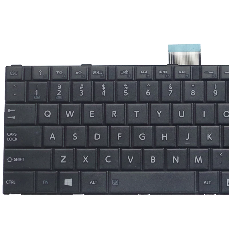  GZEELE New US Keyboard For Toshiba for Satellite S50 S55 L70 L75 C70 C75 laptop black Keyboard Engl