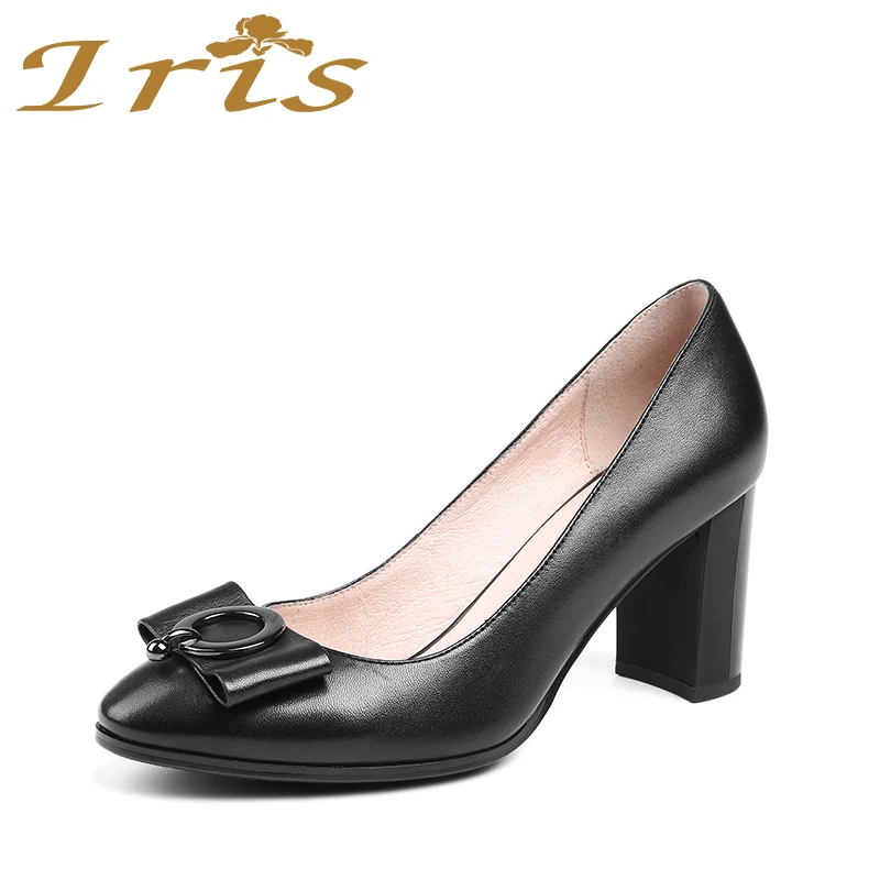 square heel shoes