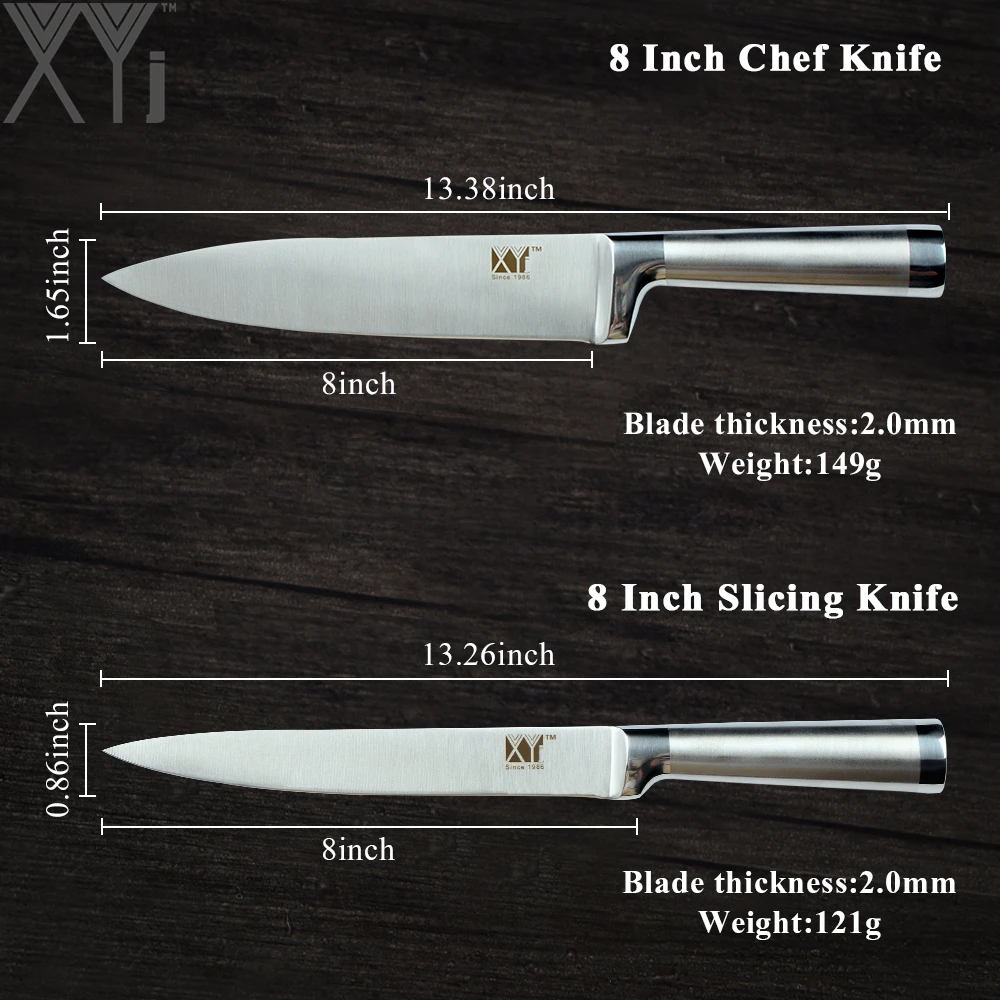 XYj кухонный нож из нержавеющей стали в японском стиле, нож для очистки овощей Santoku, нож для нарезки хлеба и шеф-повара, нож для приготовления пищи из высокоуглеродистой стали