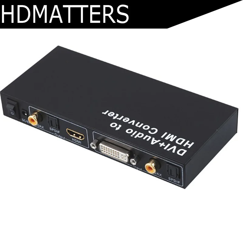 Buy active DVI to HDMI Converter with Spdif/toslink