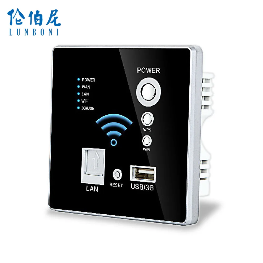 

300M Wifi AP Router USB Socket Outlet Wall Embedded Wireless Wall Charger WIFI Usb Wall Outlet Socket Panel 3G WiFi Socket