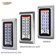 S600EM IP68 металлическая Водонепроницаемая клавиатура с подсветкой для контроля доступа WG26 выход/вход Емкость пользователя 2000 Антивандальная Домашняя безопасность