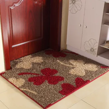 

Bathroom Rug Antiskid soft 40*60cm Carpet Modern Carpet Mat Grey Blue Red Camel 4 colors