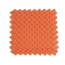 Набор из 2 Противоскользящих ковриков для ванной, оранжевый