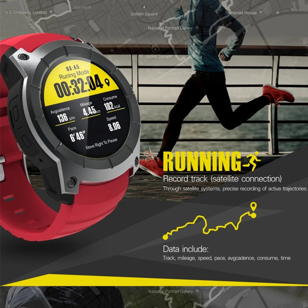 MODOSON gps спортивные Смарт часы S958 сердечного ритма мониторы SIM Bluetooth водостойкие Smartwatch для Android ios Apple iphone телефон