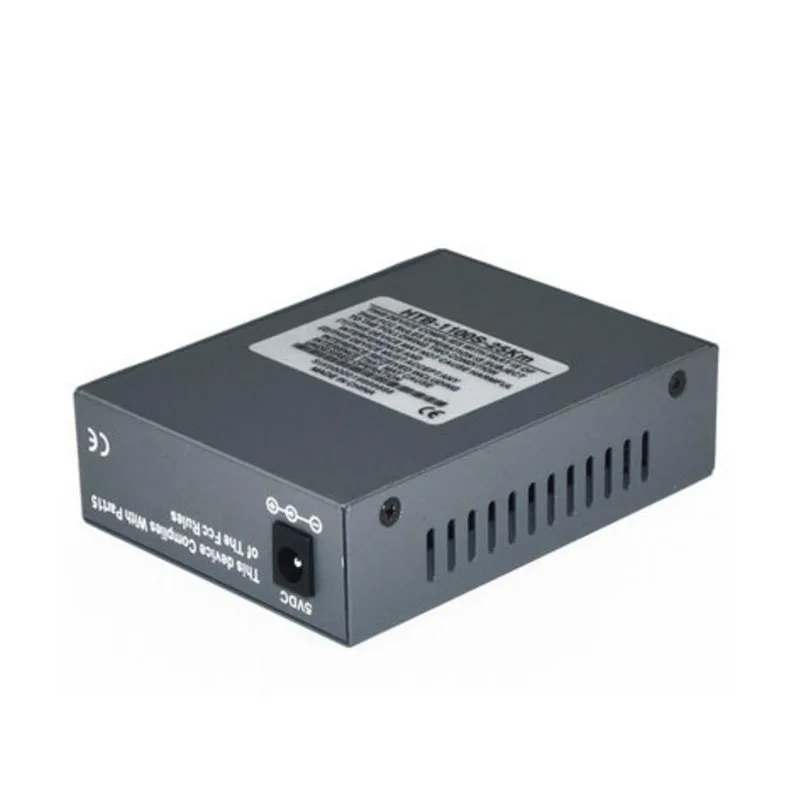10/100MVase.TX к 100BaseFX HTB 1100S Оптическое волокно медиа конвертер одномодовый трансивер 25