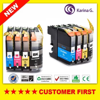 

2sets For Brother LC567 LC535 Compatible Ink Cartridge 567XL 565XL For Brother MFC- J2310 J2510 Printer