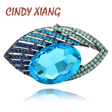 CINDY XIANG, Новое поступление, большие синие броши-глаза для женщин, осенний дизайн, брошь для пальто, модное ювелирное изделие, винтажные аксессуары, подарок