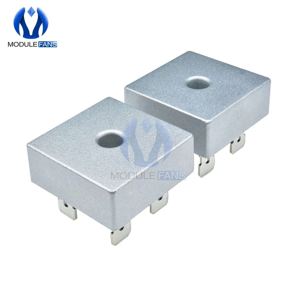 

5PCS Single Phase KBPC5010 Diode Bridge Rectifier Diode 50A 1000V KBPC 5010 Power Diy Electronic 4 Four Terminals