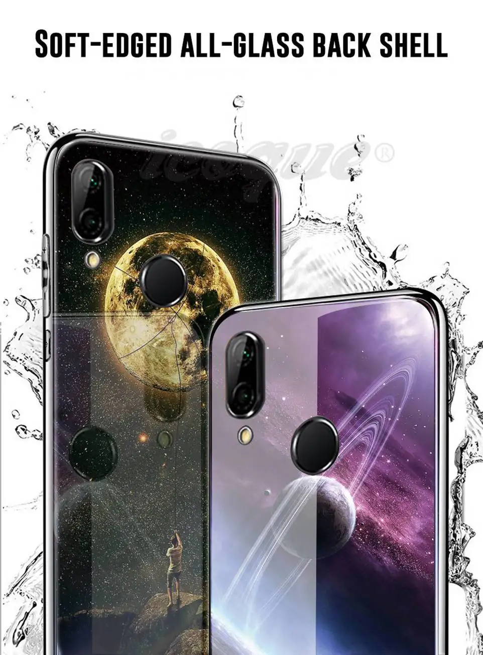 Tempered Glass Case For Xiaomi Redmi Note 5 Pro Silicone Case Xiomi Redmi 5 Plus 4X 5X Cover Redmi Note 4X Case for Xiaomi Mi A1 (1)