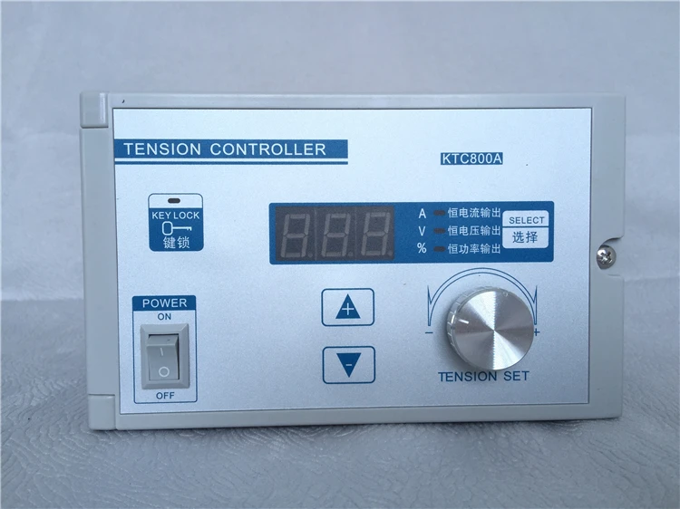 

KTC800A Tension Controller 4A Magnetic Powder Machine Moving Clutch External PLC Potentiometer