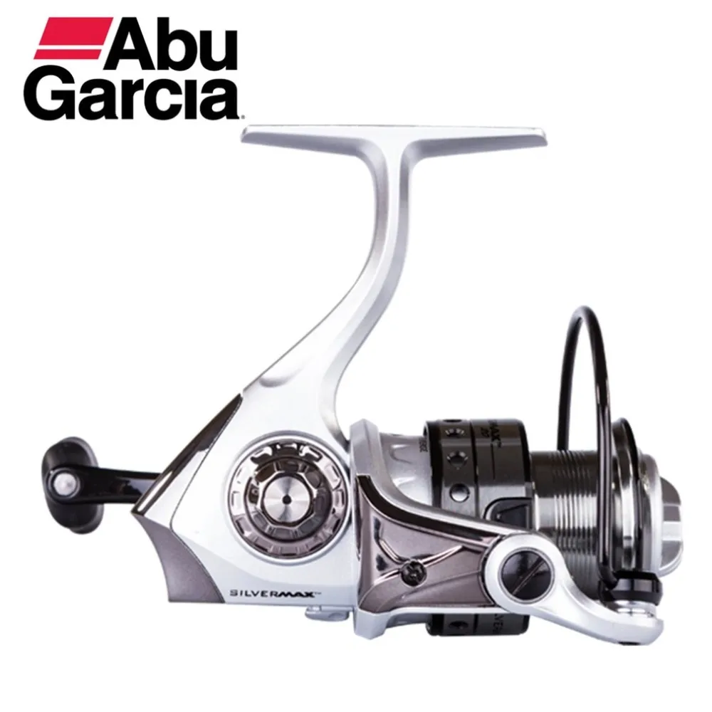 Top Abu Garcia SILVER MAX SMAXSP 500-4000 Series 5+1BB Spinning Reel Freshwater Aluminum spool Fishing Reels Carretilha de pesca Top Abu Garcia SILVER MAX SMAXSP 500-4000 Series 5+1BB Spinning Reel Freshwater Aluminum spool Fishing Reels Carretilha de pesca