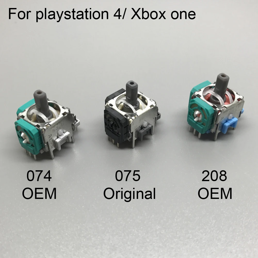 

50pcs For Playstation 4 3D Controller Joystick Axis Analog Sensor Module Replacement For Xbox One