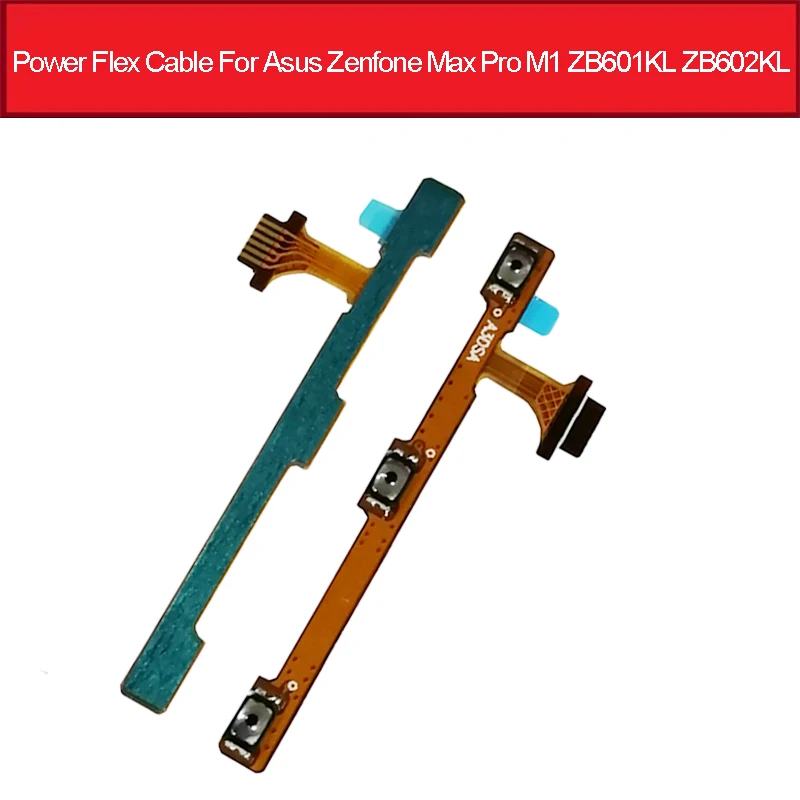 

On Off Power & Volume Button Flex Cable For Asus ZenFone Max Pro (M1) ZB601KL ZB602KL Power Volume Switch Flex Ribbon Parts