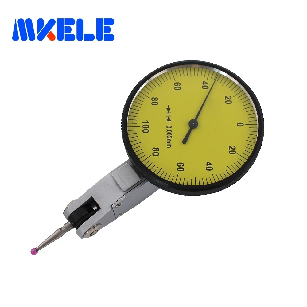 0-0.2 Mm 0.002mm Test Indicator With Red Jewel Probe Lever Dial Gauge Tools | Инструменты