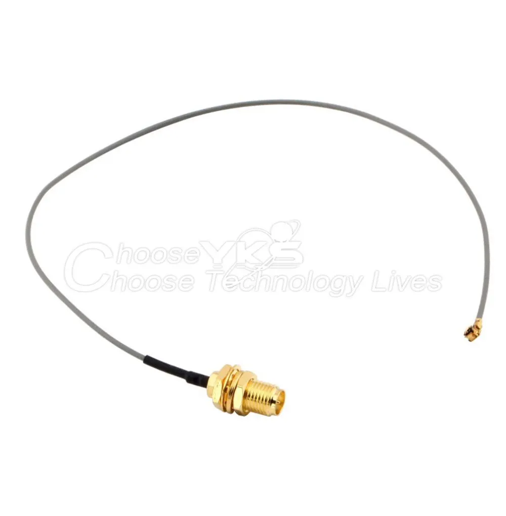 

U.FL IPX to RP-SMA female RF Pigtail Cable Jumper for PCI Wifi Card