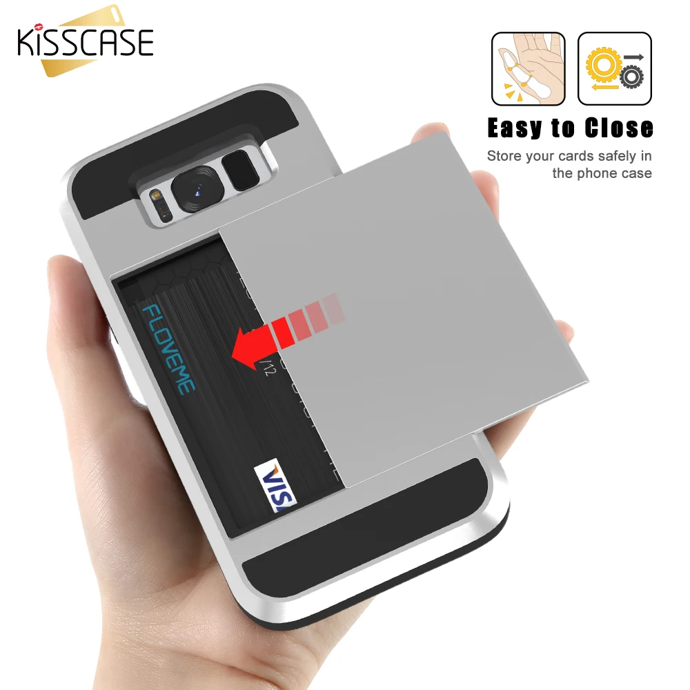 KISSCASE Armor Case For Samsung Galaxy S8 s8 Plus S7 s6 Edge Note 4 5 J5 J7 A5 A7 2015 Note 5 S5 Hybrid Cover Dual Layer Capa cases-for-s8+
