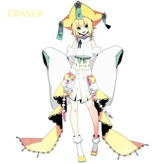 

Anime pokemon Jirachi girl cosplay costume custom made