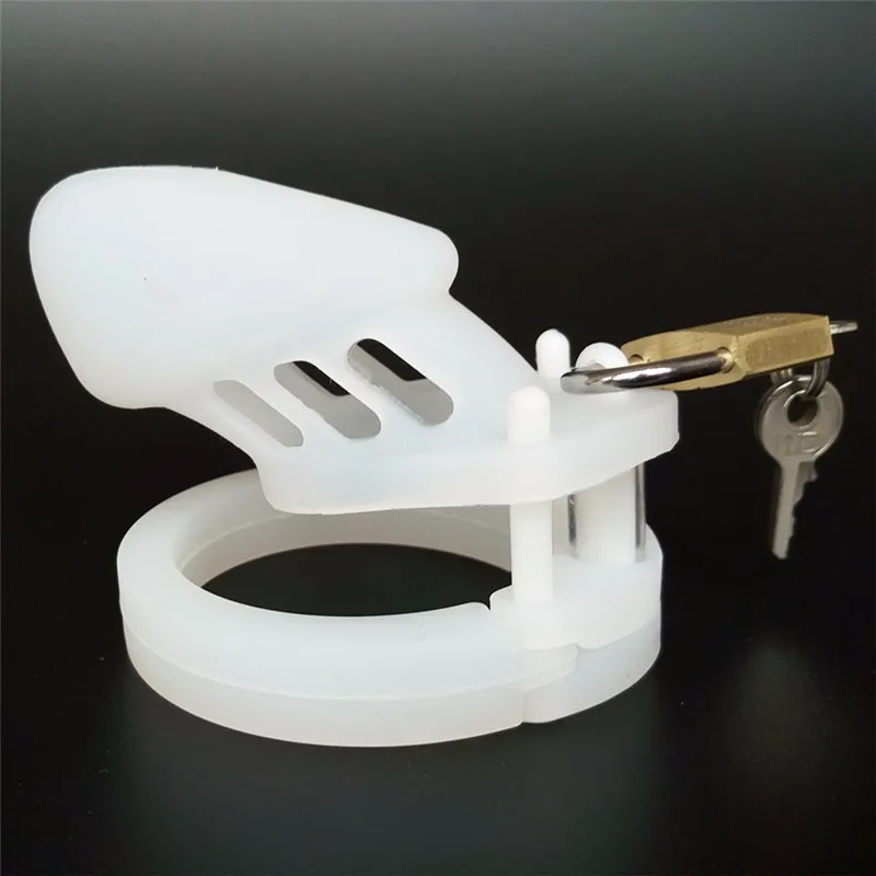 Продукты секса чехол целомудрие клетки игрушки для мужчин пояс пенис замок с