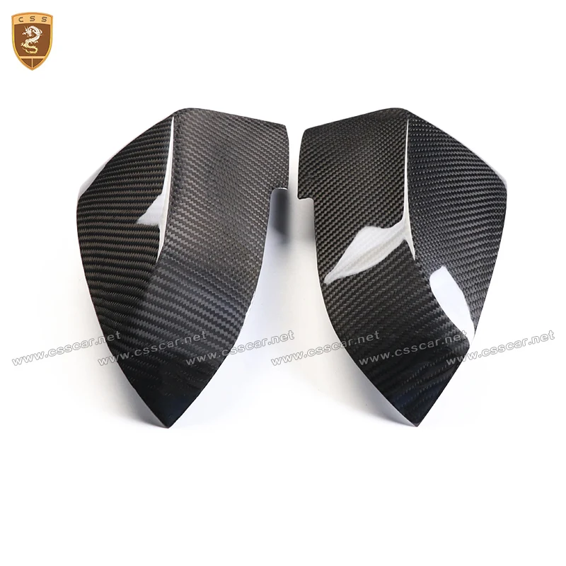 

Full Carbon Fiber Rear View Car Side Mirror Cover For BMW 5 Series F10 2014 2015 2016 Add On Style Mirror Cover For BMW