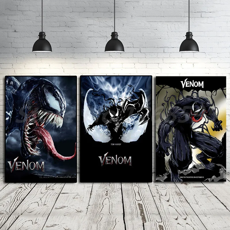 Venom Comic Movie Marvel 24/" x 16/" Large Wall Poster Art Print Gift Decor