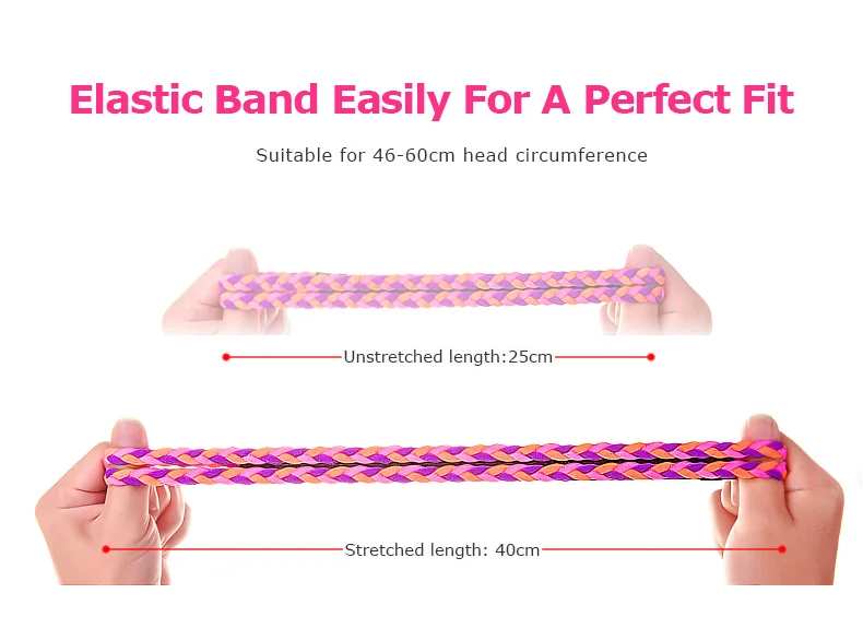 Спортивные резинки Sweatband Абсорбент Йога лентой Бег открытый Фитнес спортивная повязка лента для волос для девочек