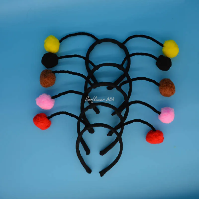 Halloween Antenna Bug Headband Bee Ant Fly Ladybug Adult Child Head Wear for Birthday Party Carnival Favor | Дом и сад