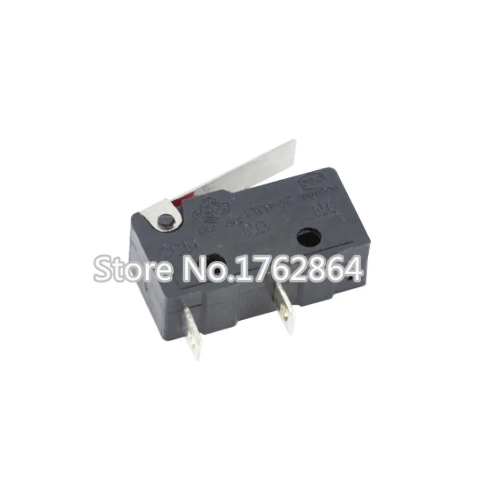 10 шт. концевой выключатель 2 Pin N/O N/C высокого качества все новые 5A 250VAC KW11 3Z микро