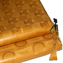 Базен Riche аналогичное качество Getzner Nouveau хлопчатобумажная ткань Tissu жаккардовая парча по африканскому последнему дизайну