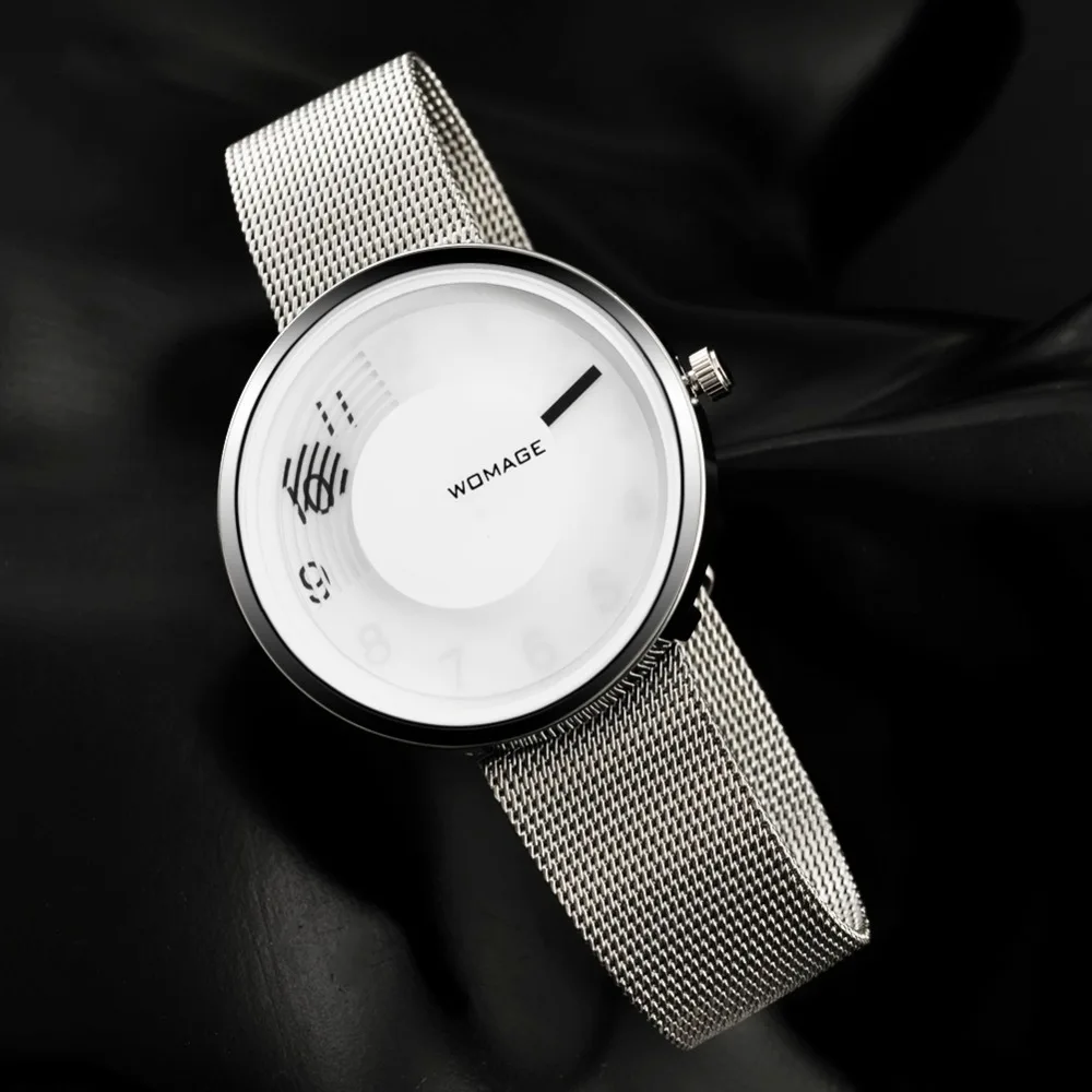 

2019 couple men women creative black stainless steel sports watch casual fashion quartz watches hour colck relogio masculiono