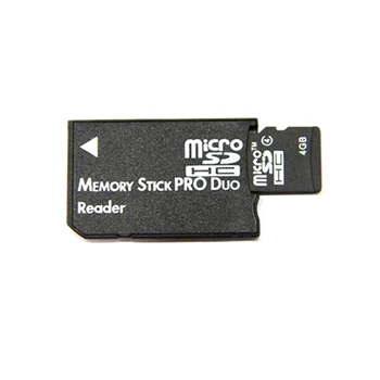 

New Arrival For PSP Memory Stick Pro Duo Card Reader New Micro SD TF to MS Card Adapter for PSP Converter