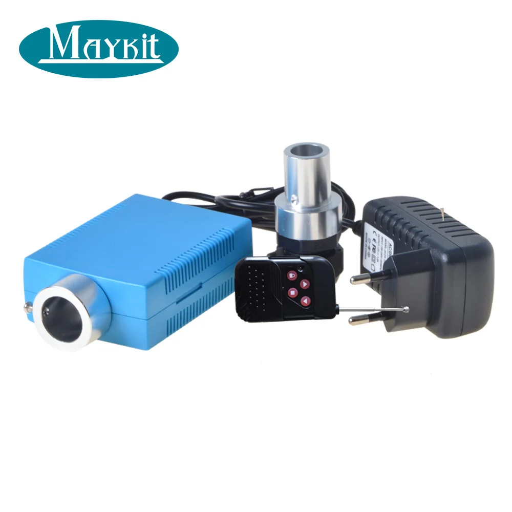 Maykit автомобильный Стайлинг интерьера волоконно-оптический светильник ing 12 В 6 Вт RGB Led разноцветный светодиодный светильник источник двигателя дистанционное управление