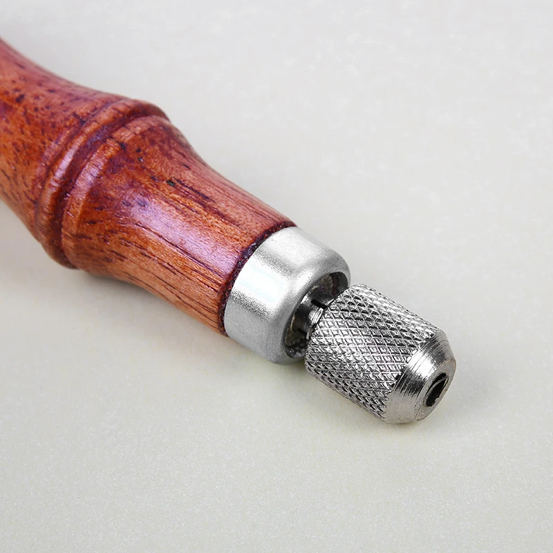 Профессиональный кожаный Craftool 4-в-1 шило комплект лезвий для кожаная обувь на шнурках зубило шить Дырокол инструменты BDF99