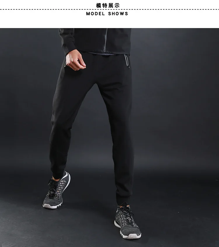 BARBOK Running Pants Men Winter Yoga Sports Leggings Gym Leisure Trousers Sportswear Sweat Proof Jogging Pants Fitness Clothing